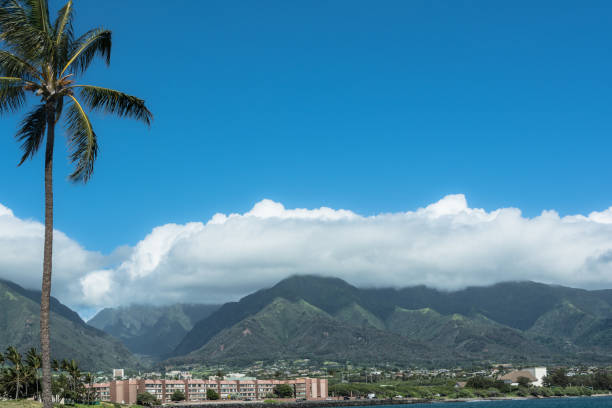 istock Kahului view from the beach, Maui, Hawaii 639072142