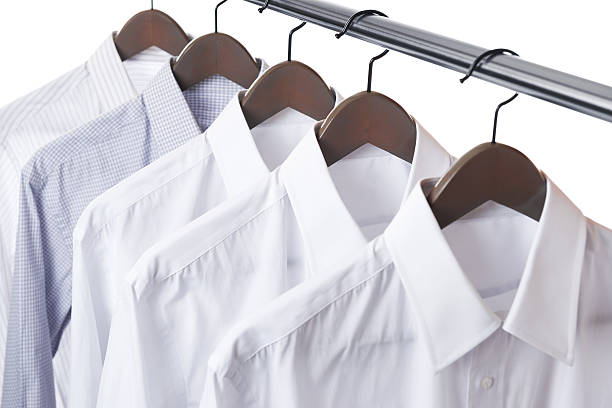 istock Shirt and hanger hang on a paul 639072450