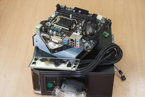 istock Accessories for assembly of personal computer. 639086606
