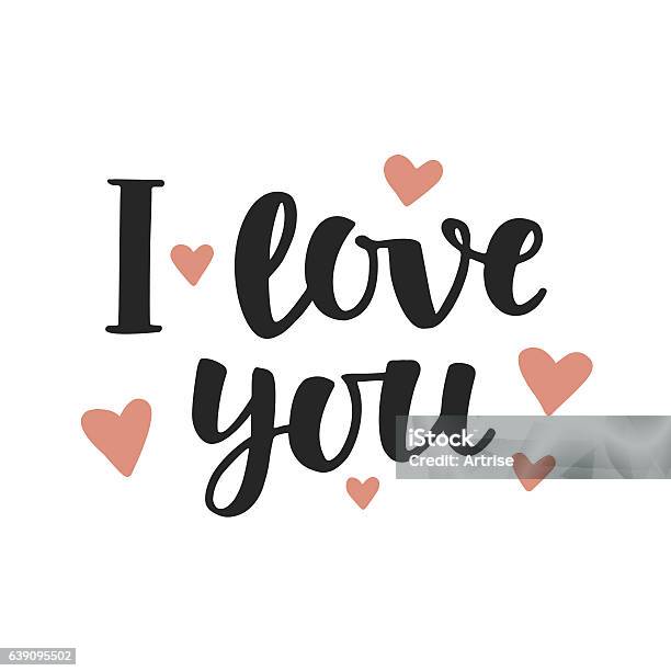 I Love You Concept Stock Illustration - Download Image Now - I Love You, Alphabet, Art