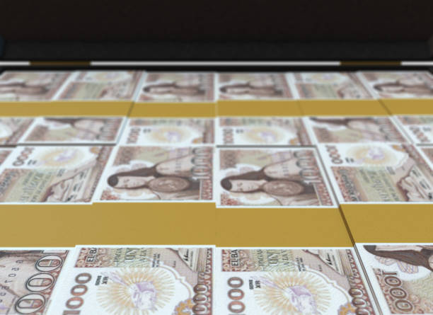 istock Money In Briefcase  - 1000 Mexican pesos 639096170