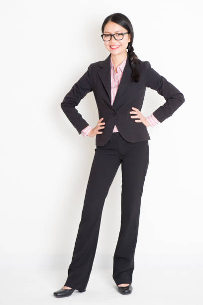 istock Asian businesspeople portrait 639096518