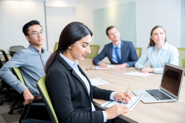 istock Content Business People Attending Conference 639097712