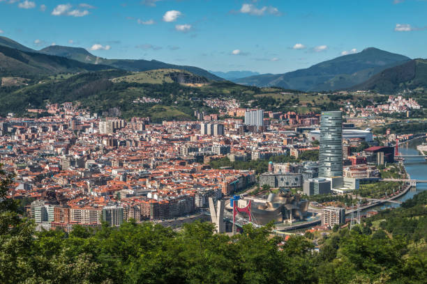 istock Panoramic view of Bilbao 639098010