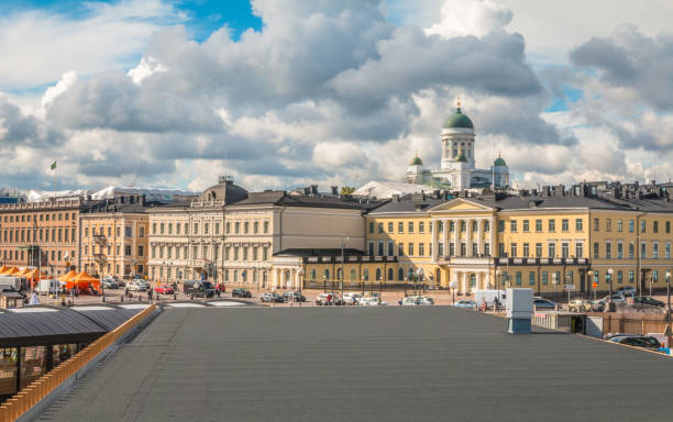 istock Panoramic view of Helsinki 639098196