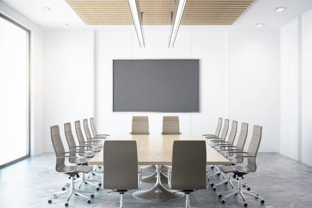 istock Contemporary conference room 639106192