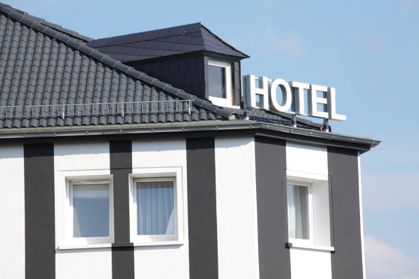 istock House with hotel sign 639106924