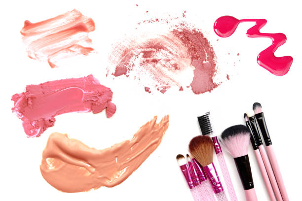 istock group of make-up products isolated on white 639108964