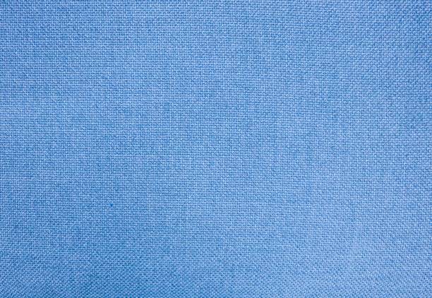 istock Pastel Background of Blue Cotton Textile Texture 639115680