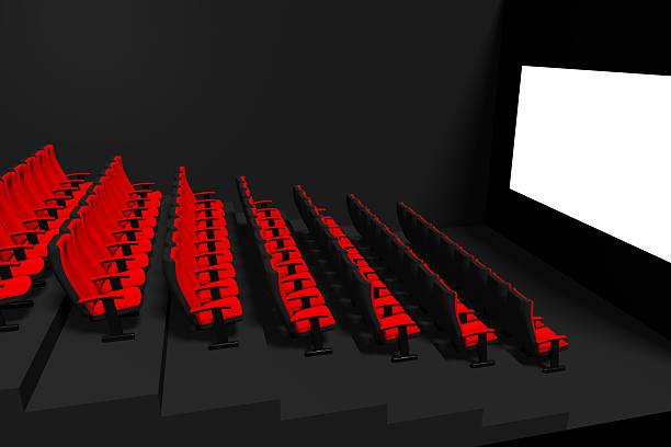 istock 3D movie theater, screen 639119274