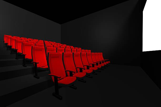 istock 3D movie theater, screen 639119408