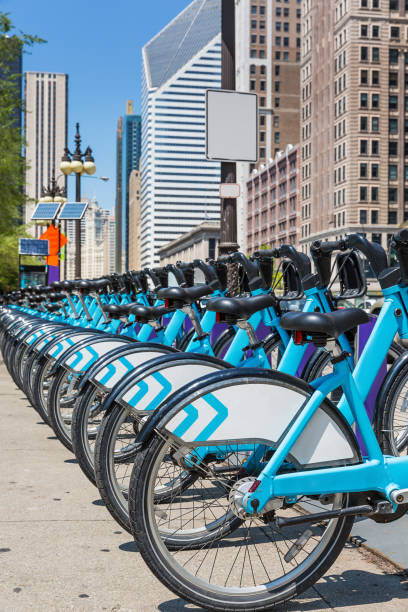 istock City bikes rent parking in NYC 639122092