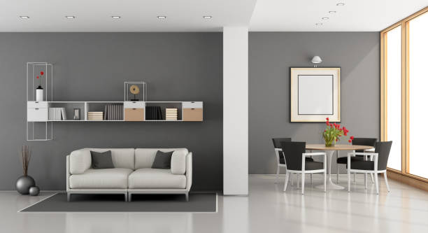 istock Contemporary living room 639124646