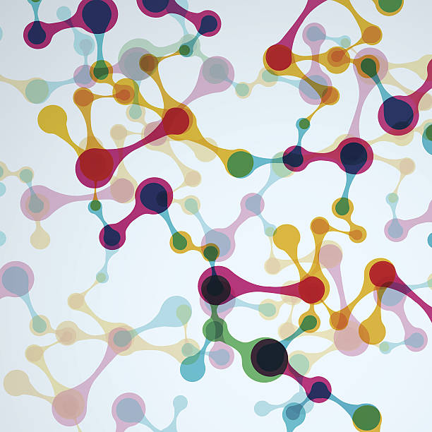 istock Abstract DNA background. Vector illustration. Beautiful structure of the spiral 639127770