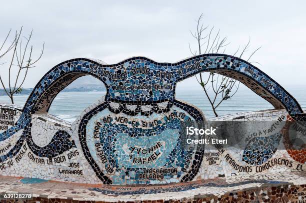 Love Park In Lima Peru South America Stock Photo - Download Image Now - Abstract, Antoni Gaudí, Architecture