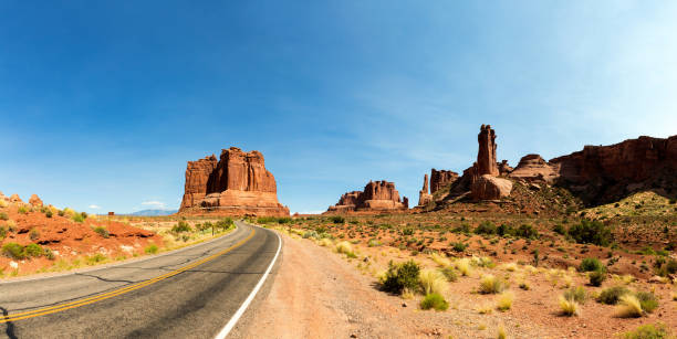 istock Unique landscape of sandstone formations 639130456