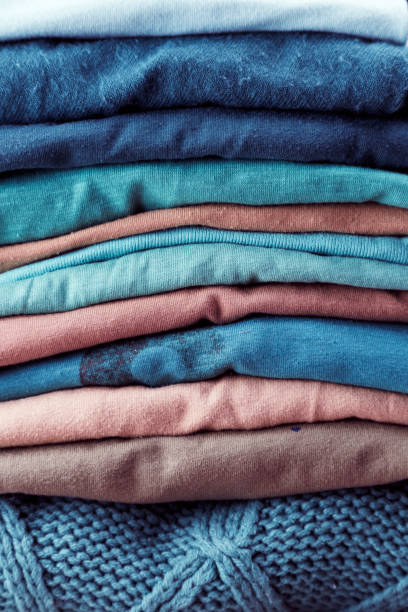 istock Pile of woolen jerseys 639132354