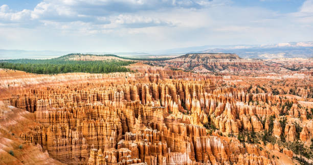 istock Panoramic top view on Bryce Canyon National Park 639137152