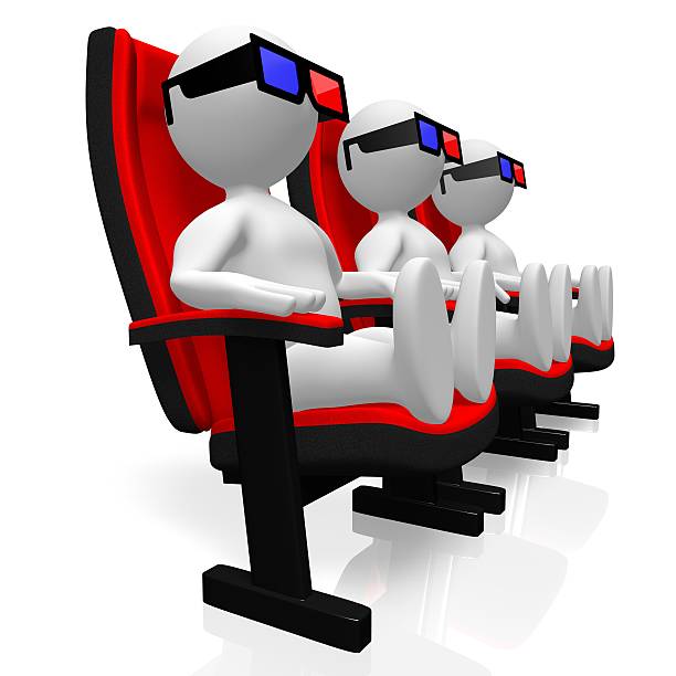 istock Movie theater audience concept 639139932