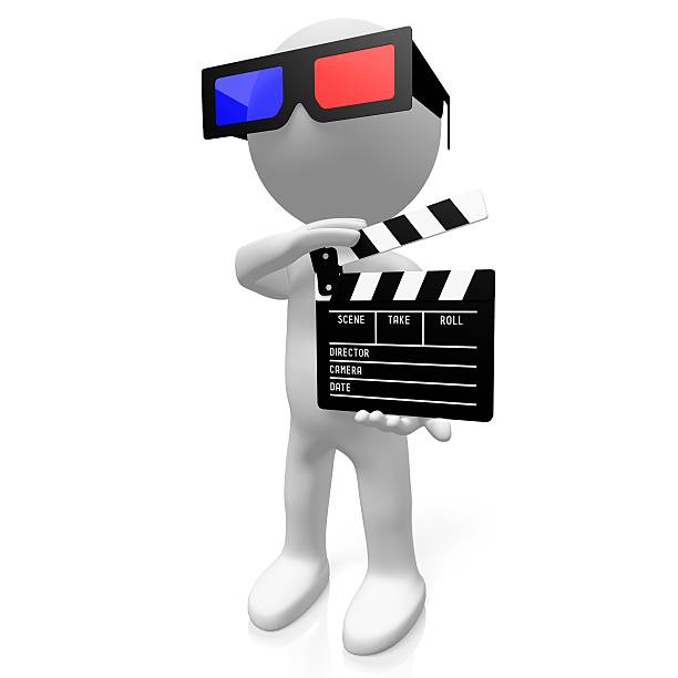istock Movie theater, clapperboard concept 639140904