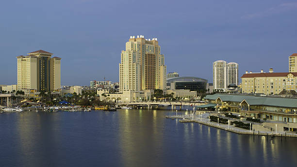 istock Tampa Florida Skyline at  Channelside 639141082