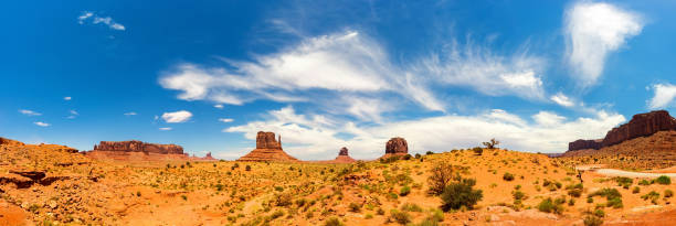 istock Scenic sandstones landscape at Monument Valley 639141716
