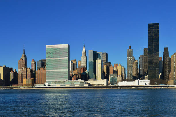 istock Midtown Manhattan at sunny day. 639148500