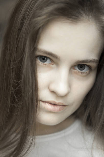 istock Portrait young beautiful woman 639148886