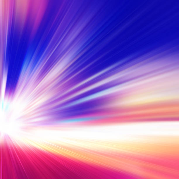 istock Traffic lights in motion blur at night. 639149448