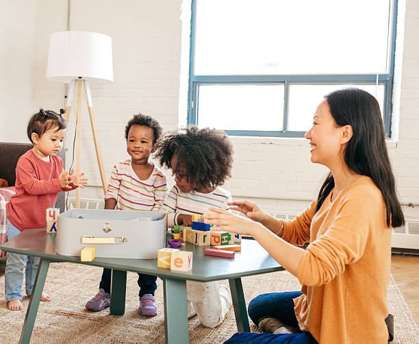 istock Daycare and dancing time for toddlers 639157506