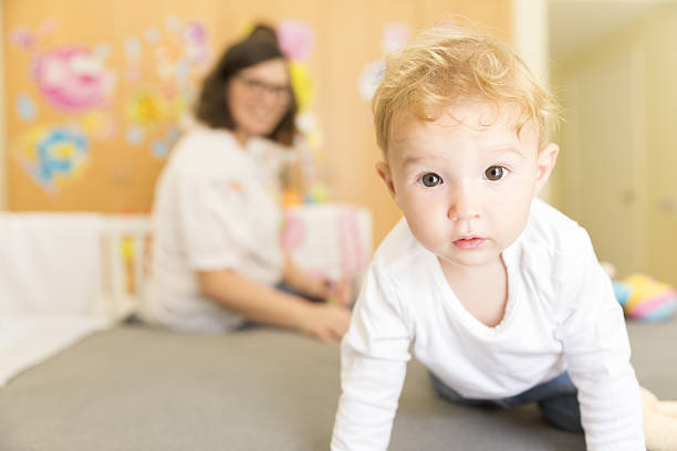 istock Mommy, what's that? Can I play with it? 639161708