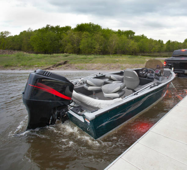 istock boat at boat ramp 639161816