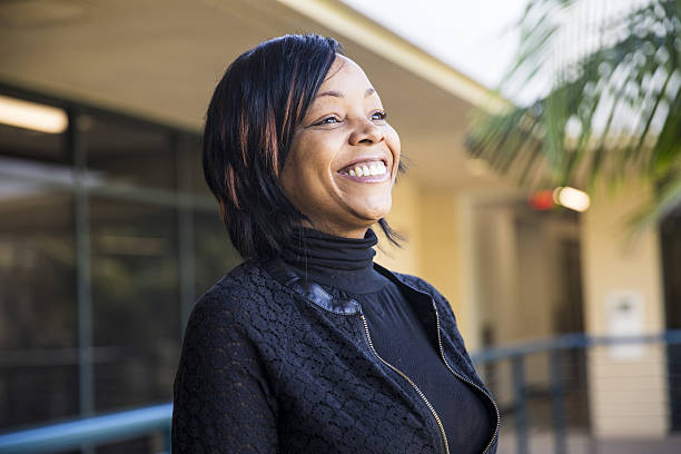 istock Attractive Black Woman Portrait 639180062