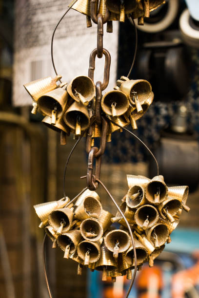 istock Decorative style beautiful colorful bell 639180348