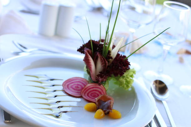 istock Gourmet Salad on summer a summer day 639182728