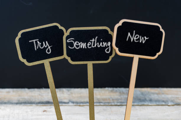 istock Business message TRY SOMETHING NEW 639183144