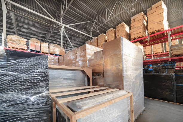 istock Warehouse transport and logistics company. 639183662