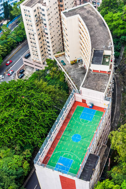 Hong Kong apartment block
