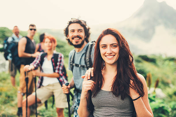 istock Hikers in the mountain 639186656