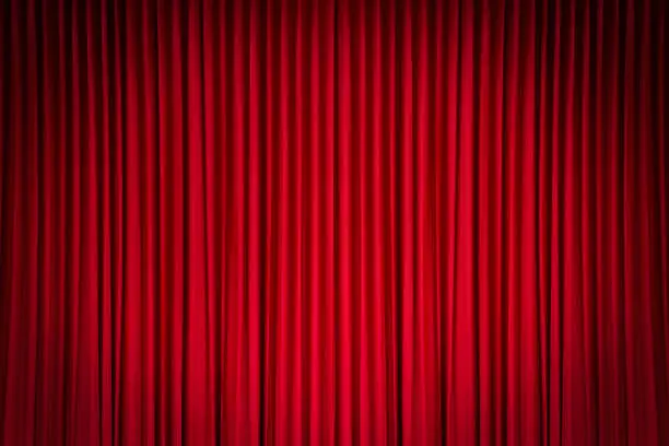 Red Stage Curtain