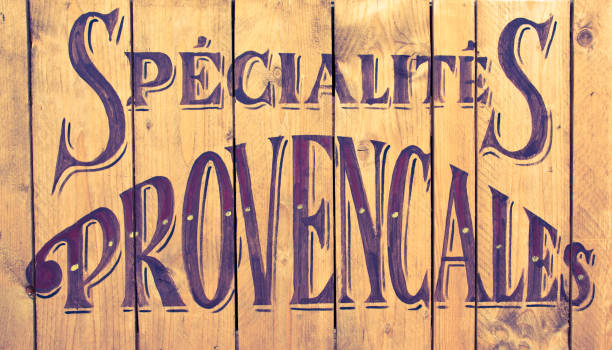 spécialités provençales, board \
