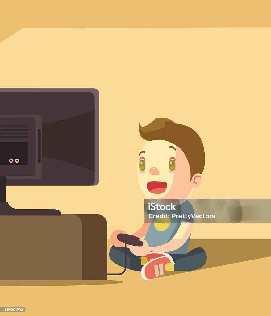 Ilustración de Personaje De Niño Jugando Videojuegos Ilustración De Dibujos Animados Planos Vectoriales y más Vectores Libres de Derechos de Adicción - iStock Ilustración de Personaje De Niño Jugando Videojuegos Ilustración De Dibujos Animados Planos Vectoriales y más Vectores Libres de Derechos de Adicción - iStock