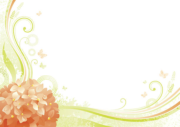 tło wiosny. wielkanoc, dzień matki, urodziny, ślub. ilustracja wektorowa kwiatowa. - easter vector corner nature stock illustrations