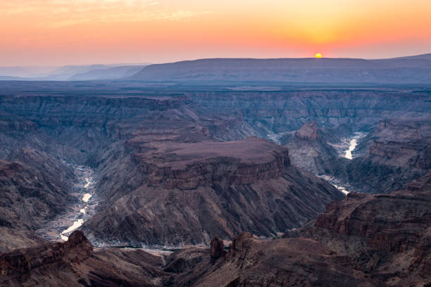 istock Fish River Canyon at sunset, Namibia 639206060