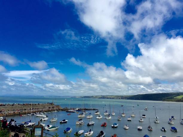 istock Boats docked in Wales 639217674