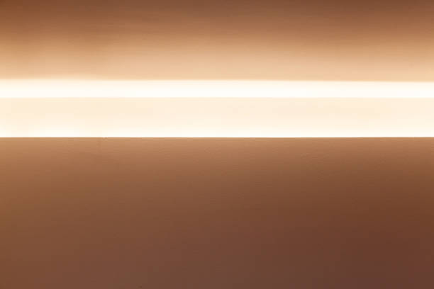 istock Horizontal niche with bright inner illumination 639222206