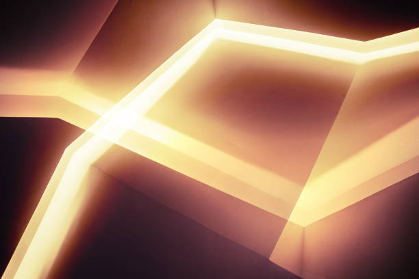 istock Abstract niches with bright inner illumination 639222228