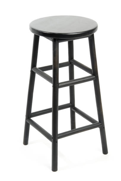 Bar stool isolated - fotografia de stock