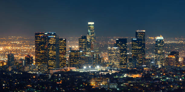 istock Los Angeles at night 639236498