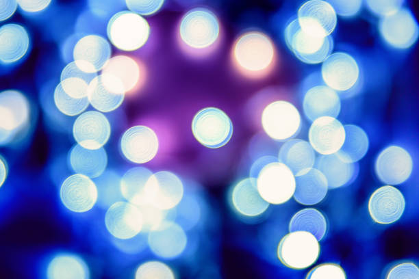 Bokeh light for background.